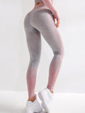 Women Sexy Push Up High Waist Leggings Gym Activewear Seamless Legging Knitting Workout Femme Jegging