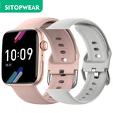 SitopWear Smart Watch 2022 Wireless Charging Smartwatch Bluetooth Calls Watches Men Women Fitness Bracelet Custom Watch Face