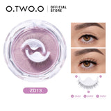 O.TWO.O Self Adhesive False Eyelashes Reusable Individual Lashes Long Thick Volume Eyelashes No Need Glue Eyelash Extension