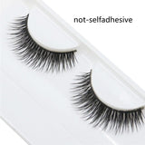 5/1 Pairs/Box Self-adhesive Reusable Fake Eyelashes With Tweezer Glue-Free Lashes Natural Curly Eyelashes pesta?as postizas