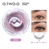 O.TWO.O Self Adhesive False Eyelashes Reusable Individual Lashes Long Thick Volume Eyelashes No Need Glue Eyelash Extension