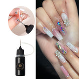 MSHARE Milky Pink Rubber Base Gel Glitter Camouflage Color Coat Soak Off Nails Gels Varnish Lacquer 10ml UV LED Gel