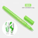 1 Pc Nail Art Graffiti Pen Black Color UV Gel Polish Design Dot Painting Detailing Pen Brushes DIY Nail Art Adorn Tools