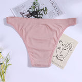 2PCS Women Panties Set Seamless Underwear Set Female Low Rise Briefs Underpants Sexy Lingerie Pantys 2022