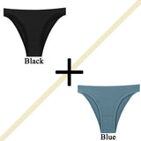 2PCS Women Panties Set Seamless Underwear Set Female Low Rise Briefs Underpants Sexy Lingerie Pantys 2022