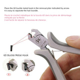 6D Hair Extensions Machine 5 pins 10 pins Human Hair Connector Kits 6D Micro Link Remove Hair Plier Salon Tools Set