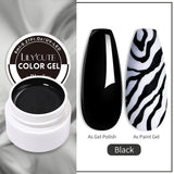 LILYCUTE 5ml Quick Extension Gel Construct Hard Gel Semi Permanent UV LED UV Gel Nail Art Design Faux Ongles Nails Accesorios