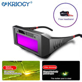 Automatic Dimming Welding Glasses Light Change Auto Darkening Anti- Eyes Shield Goggle for Welding Masks EyeGlasses Accessories