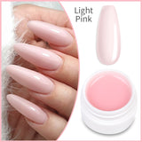 LILYCUTE 5ml Quick Extension Gel Construct Hard Gel Semi Permanent UV LED UV Gel Nail Art Design Faux Ongles Nails Accesorios