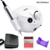 35000RPM Professional Nail Drill Equipment Manicure Machine For Manicure Drill Tools Kits With Milling Cutter Nail Art Tool